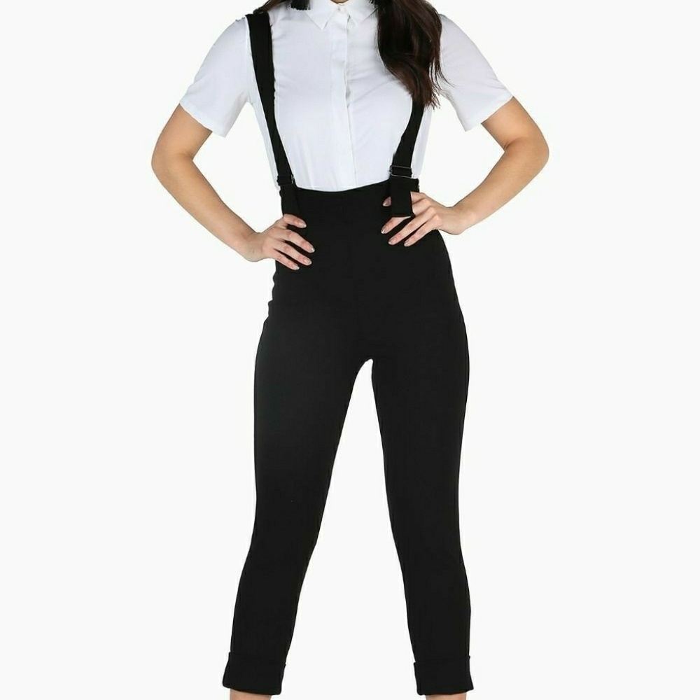 Black Milk Highwaisted Overalls XL